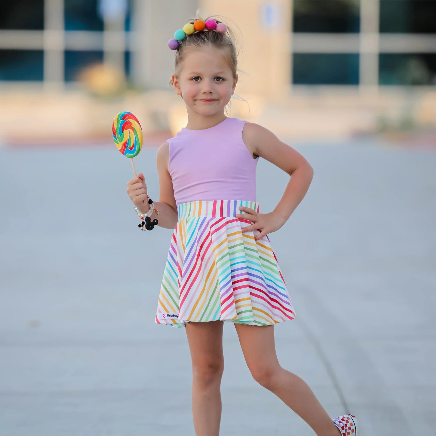 Twirl Skirt - Rainbow