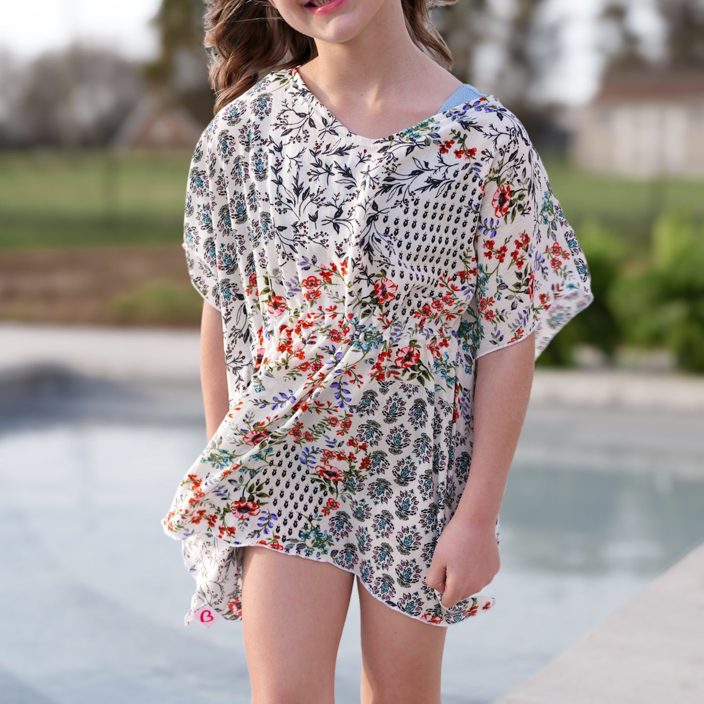 Swim Coverup - Floral Chaos