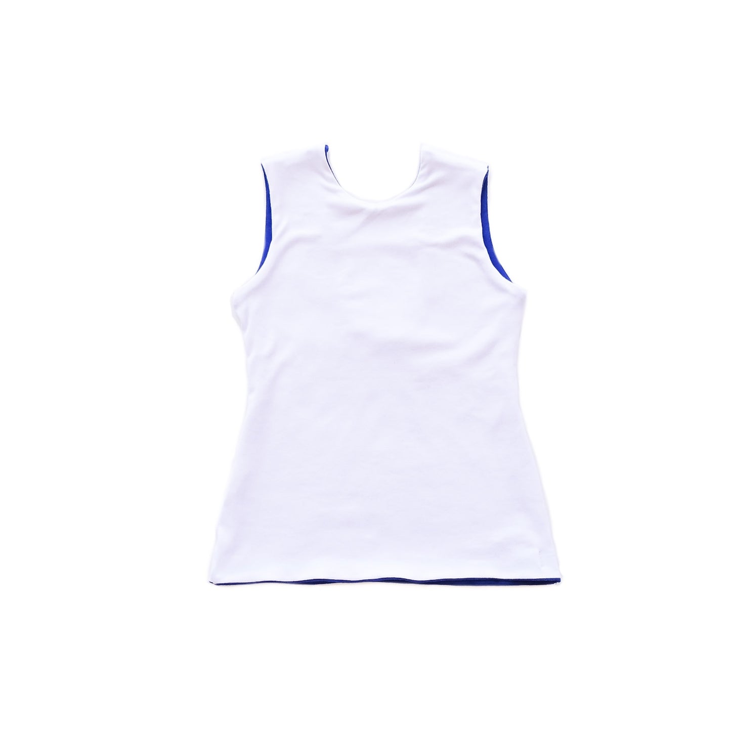 Fitted Top - Blue/White (Reversible)