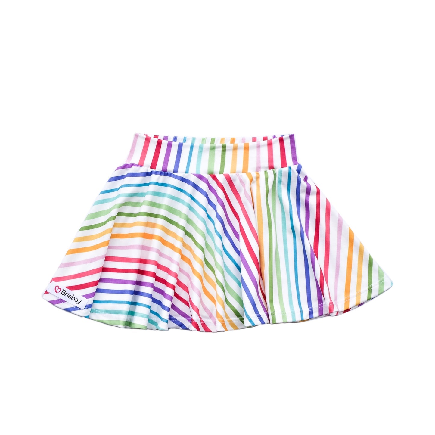 Twirl Skirt - Rainbow Stripes