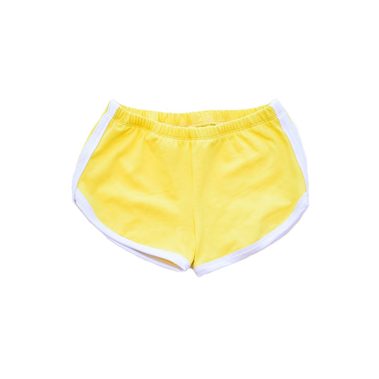 Retro Shorts - Yellow
