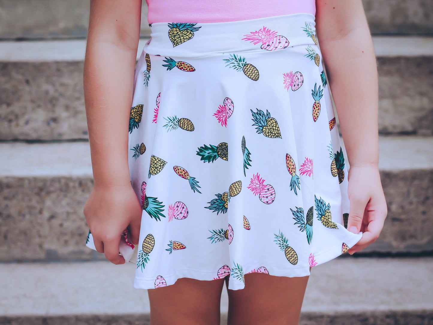 Twirl Skirt - Pineapples