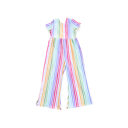 Jumpsuit or 2 Piece - Rainbow Stripes