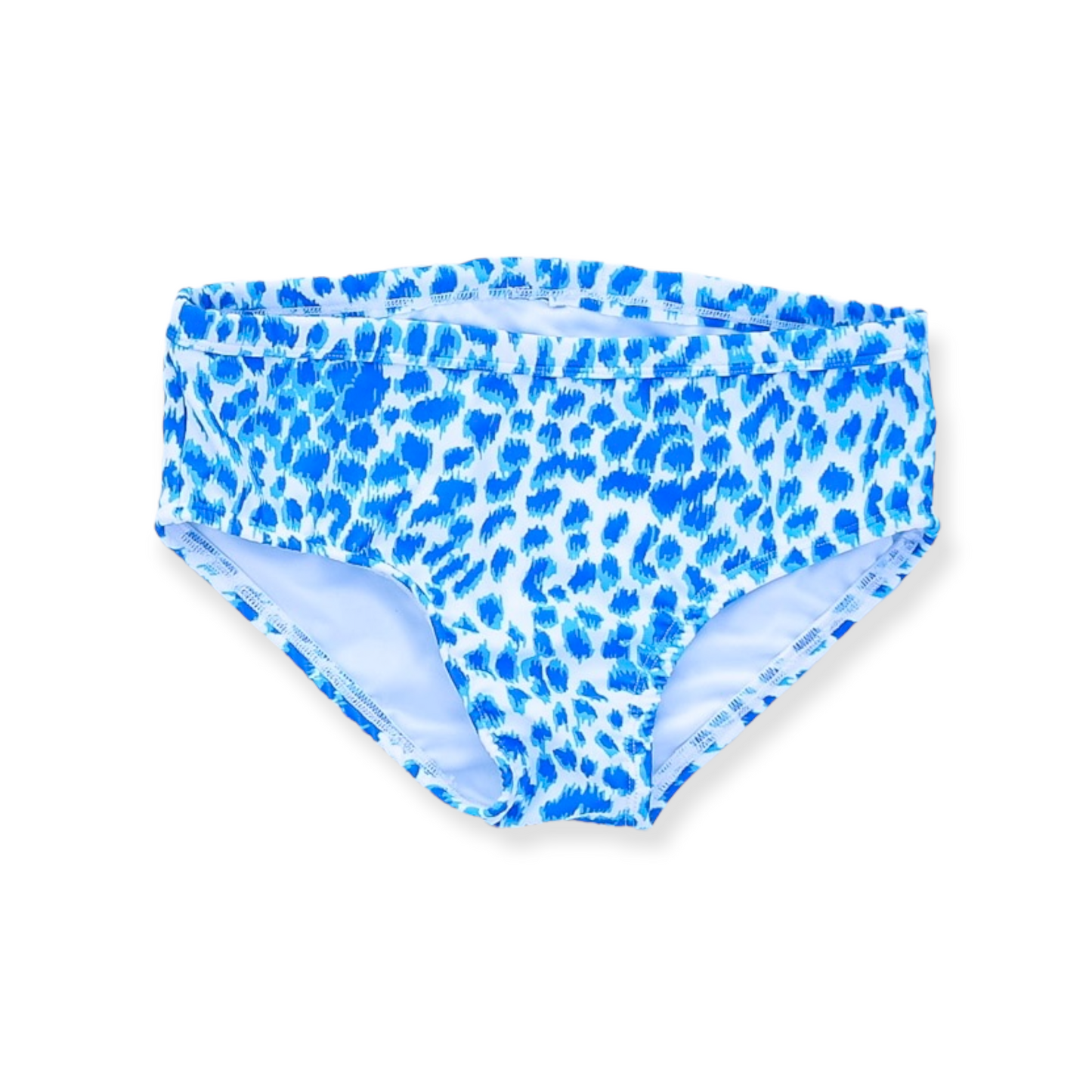 Swim Bottom - Blue Leopard