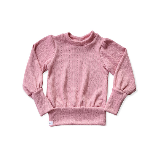 Mock Sweater - Mauve