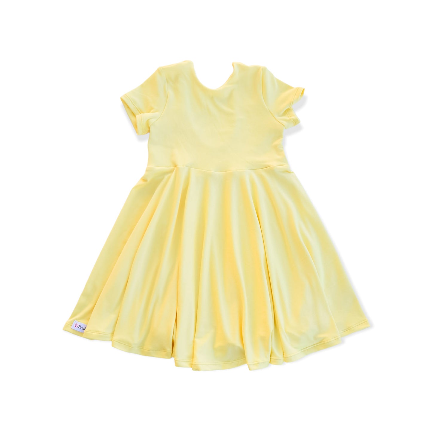 Twirl Dress - Yellow